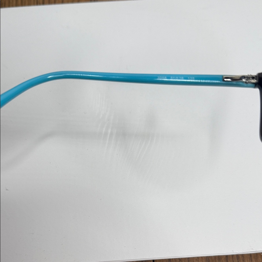 Michael Kors Chocolate Frames with Blue Temples - Picture 3 of 7